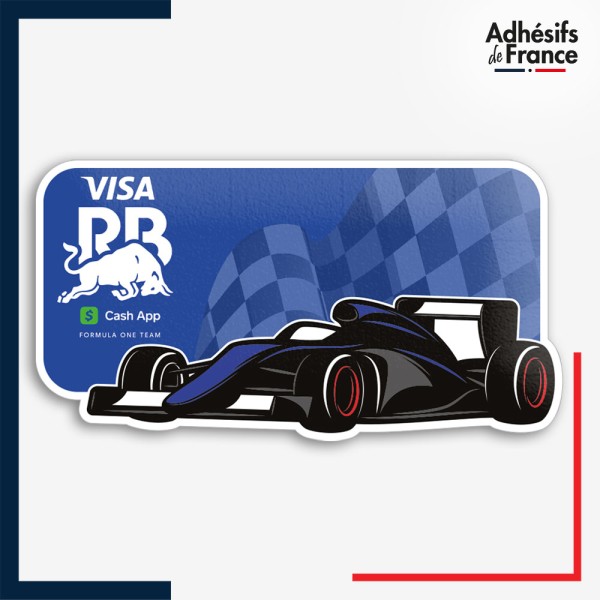 Sticker Formule 1 - Ecurie F1 - Visa Cash App RB