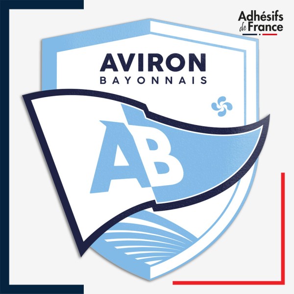 Sticker logo rugby - Bayonne - Aviron Bayonnais Rugby Pro