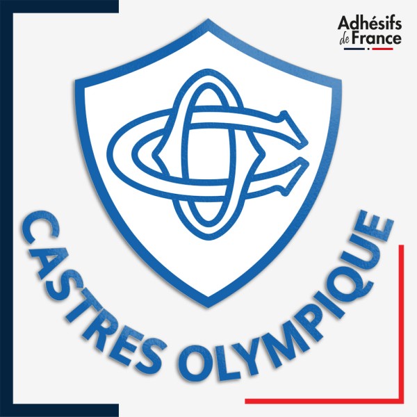 Sticker logo rugby - Club Castres - Castres Olympique