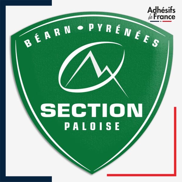 Sticker logo rugby - Club Pau - Béarn Pyrénées - Section Paloise