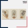 Stickers design boho chic - niches et vases